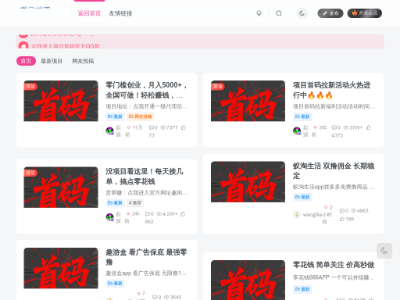 项目首码网